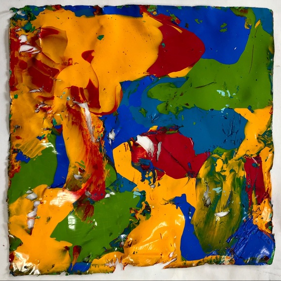 Acrylic Paint Pour Skin, colorful two sided design - Picture 2 of 8